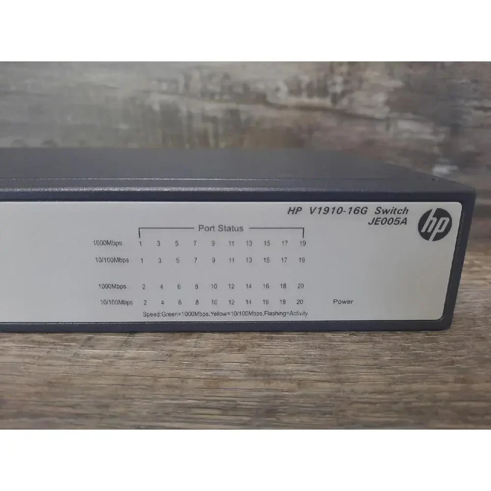 HP JE005A V1910-16G Switch, 16-Port Gigabit Office Connect 1910 Series
